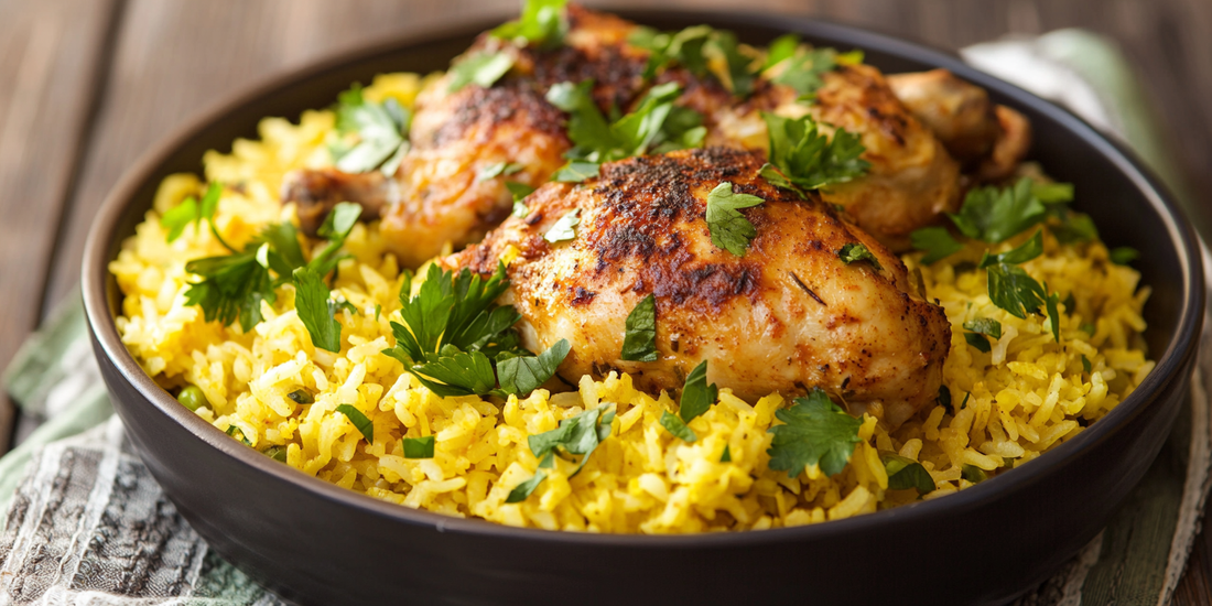 Saffron Chicken and Rice Recipe