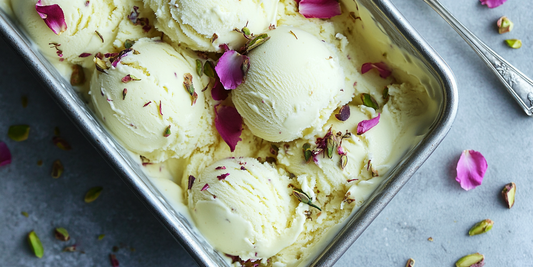 Salt and Straw Pistachio Saffron Rose Ice Cream Recipe