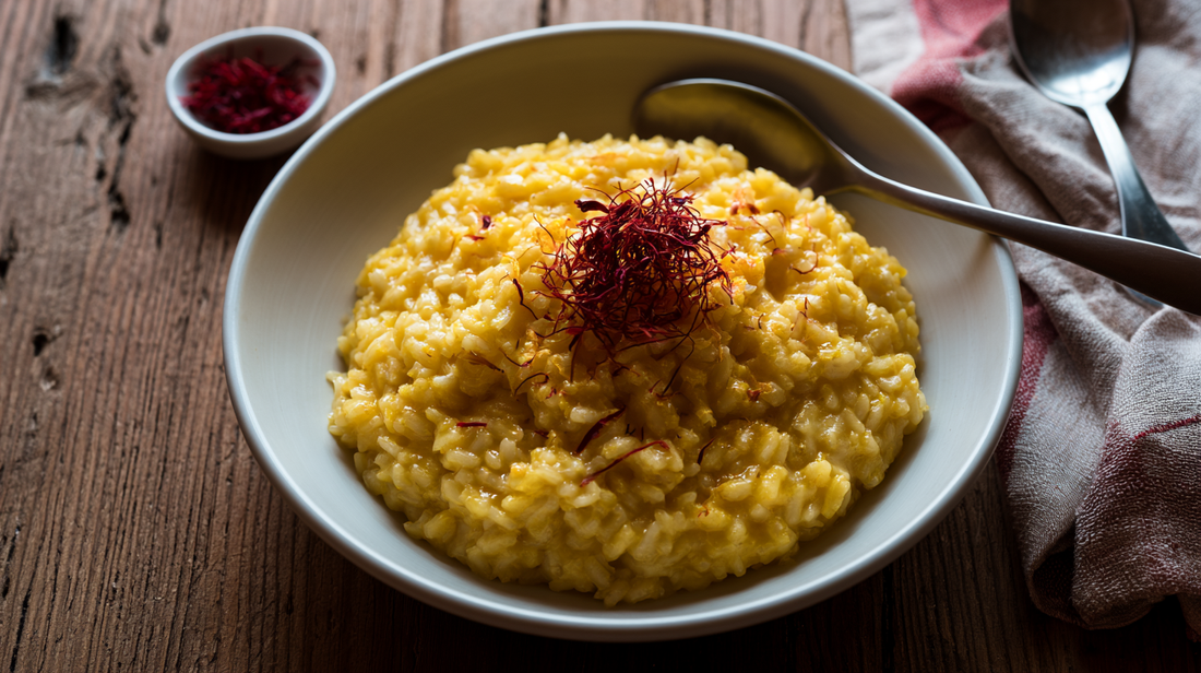 Risotto alla Milanese with Saffron